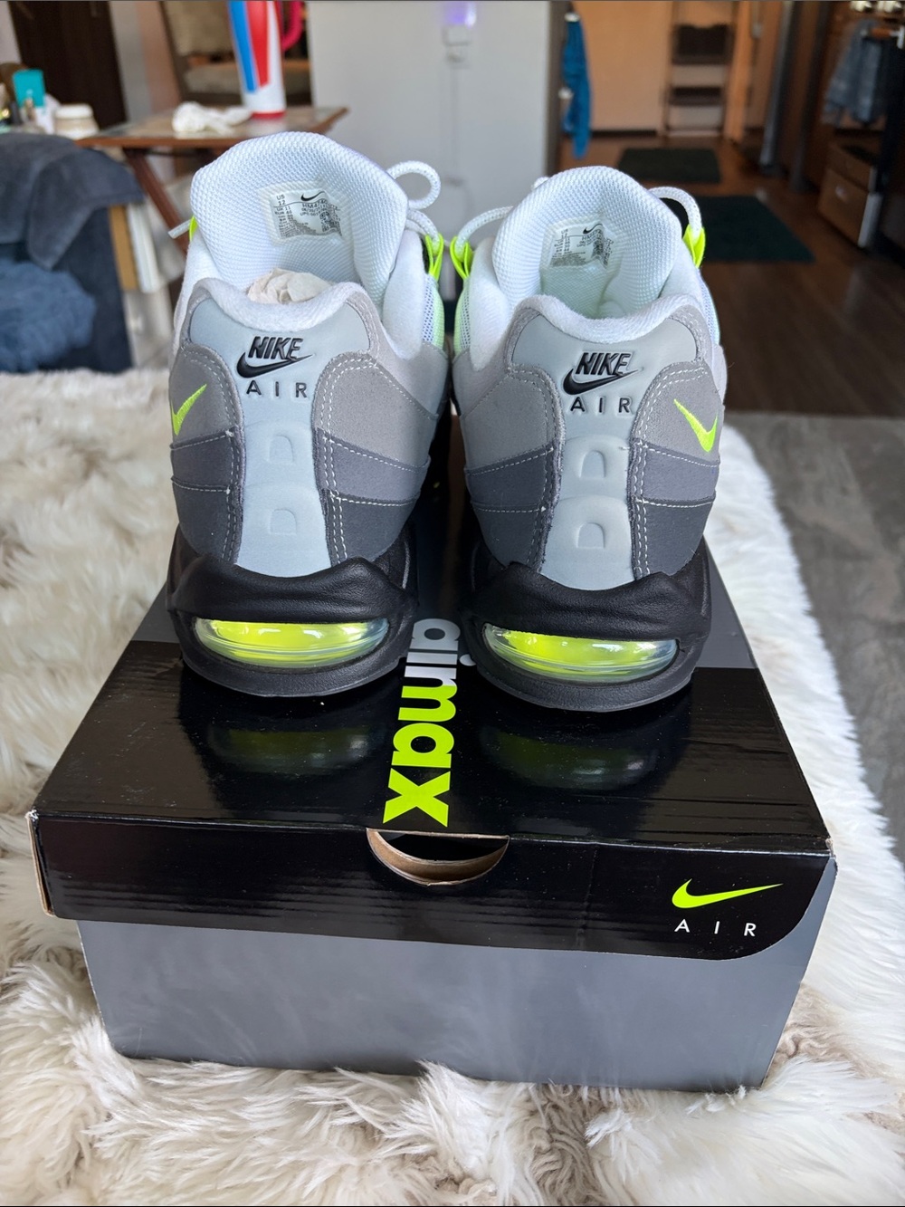 NIKE AIR MAX 95 BIG BUBBLE SIZE 12 w/box - Picture 3 of 4